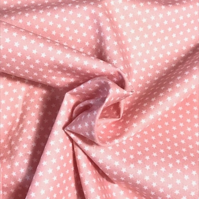 Baumwolle | mini Stars | Hellrosa